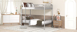 Twin Over Twin Metal Bunk Bed