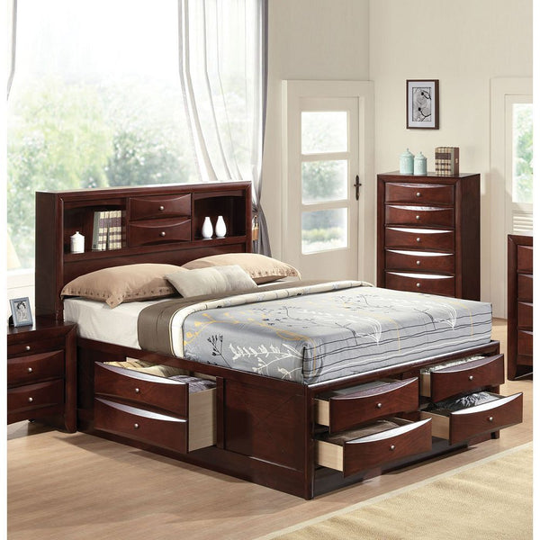 Eastern King Bed in Espresso