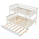 Twin Over Full Bunk Bed with Trundle