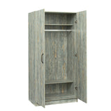 High wardrobe cabinet with 2 doors