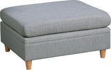 Grey Ottoman