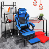 Blue Racing Gaming Office Computer Ergonomic Video Game Chair