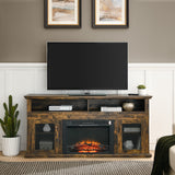 TV Stand for TVs up to 65" with Electric Fireplace