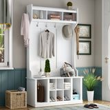 Hall Entryway Coat Hanger, Entryway Bench, Storage Bench