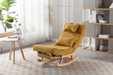 COOLMORE  living  room Comfortable  rocking chair  living room chair