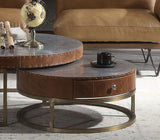 Silver Top Tamas Coffee Table