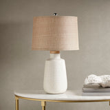 Tate Boho Textured Ceramic Table Lamp