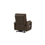 Liyasi Electric Power Lift Recliner Chair Sofa with Massage and Heat for Elderly, 3 Positions, 2 Side Pockets and Cup Holders, USB Ports, High-end quality fabric