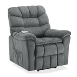 Orisfur. Power Lift Chair with Adjustable Massage and Heating System, Recliner Chair with Remote Control for Living Room