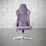 Techni Sport Purple Velvet Memory Foam Gaming Chair