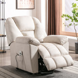 Orisfur. Power Lift Chair with Adjustable Massage Function, Recliner Chair with Heating System for Living Room