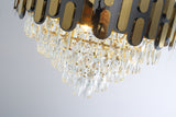 Modern American pendant diamond crystal chandelier -8 bulbs