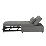 Folding Ottoman Sofa Bed（Gray）
