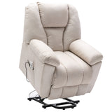 Orisfur. Power Lift Chair with Adjustable Massage Function, Recliner Chair with Heating System for Living Room