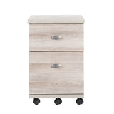 2 Drawer Mobile File Cabinet