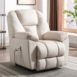 Orisfur. Power Lift Chair with Adjustable Massage Function, Recliner Chair with Heating System for Living Room