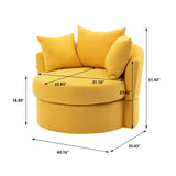 Modern  Akili swivel accent chair  barrel chair  for hotel living room / Modern  leisure chair