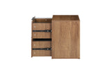WOOD FILE CABINET 2 DRAWERS