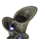 Genest Resin Fountain with LED Light