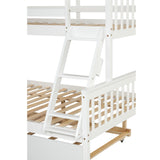 Twin Over Full Bunk Bed with Trundle