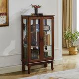 Curio Cabinet Lighted Curio Display