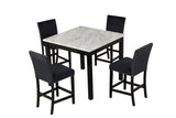 5-piece Counter Height Dining Table Set