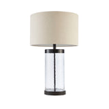 Macon Glass Cylinder Table Lamp