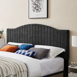 King bed Beautiful line stripe cushion headboard  Strong iron frame with high temperature paint