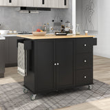 Rolling Mobile Kitchen Island cart